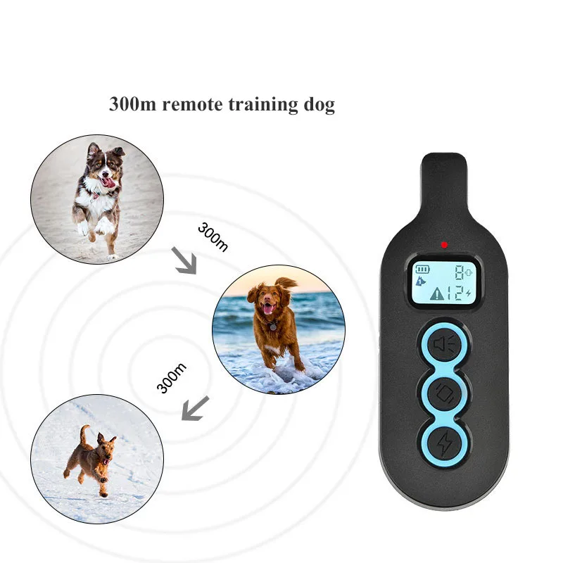 
Factory wholesale dog collar no bark training dog collar with remote waterproof 