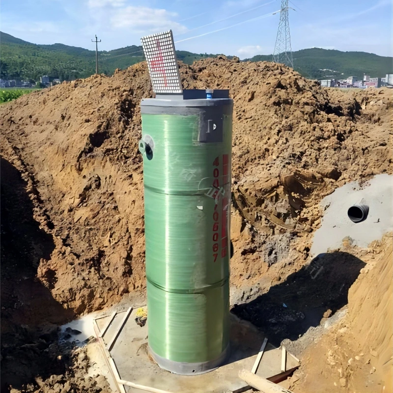 Smart Wastewater Pump Station Package Automated Water Treatment System