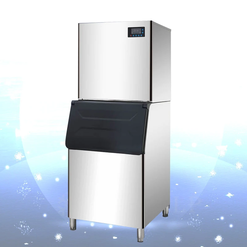 Commercial High-Capacity 300kg Automatic Ice Cube Machine New Condition with Pump and Motor Core Components for Restaurant Use