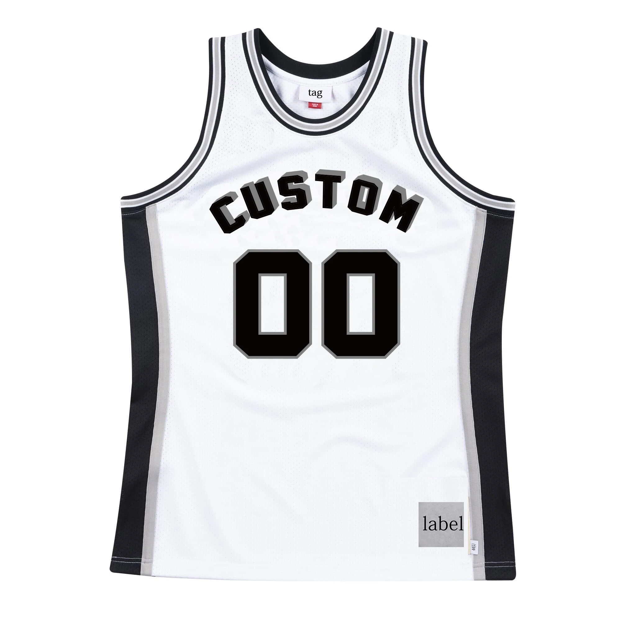 Best Design Embroidery Custom Blank Plain USA Kawhi Leonard Basketball Jersey Uniform