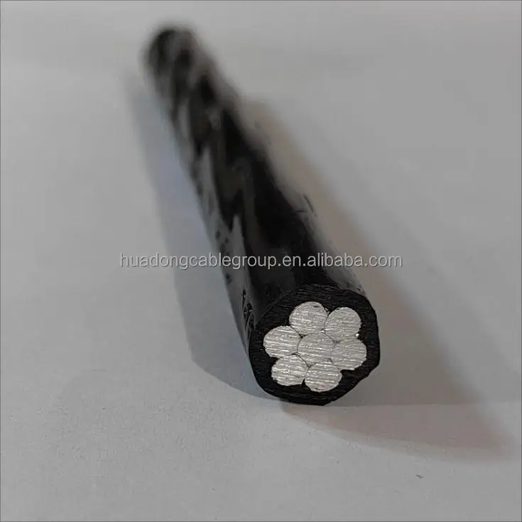 BS 7870-5 Стандартный низковольтный AAC AAAC проводник типа ПВХ/XLPE изолированный антенный соединяемый кабель