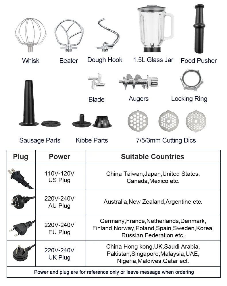 LED Display Stainless Steel Housing Large Capacity Stand Mixer Industrial Food Mixer Dough Mixer For Selling