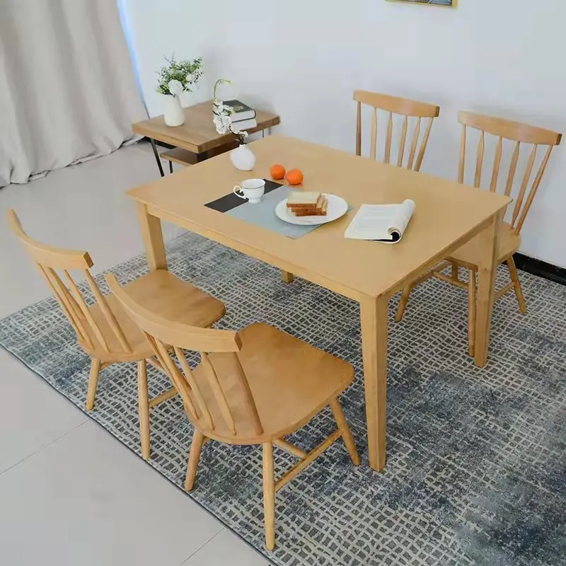 China Supplier Wholesale Home Kitchen Furniture Soild Wood Dining Chair