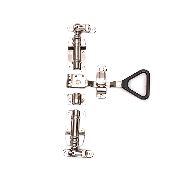 High Quality Stainless Steel Polished Van Truck Rear Door Lock For All Truck Cargo Container Door Handles