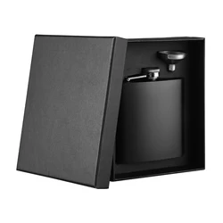 Custom Hip Flask Stainless Steel Hip Flask for Liquor Perfect for Men or Women to Drink Whiskey Alcohol Funnel and Flask set