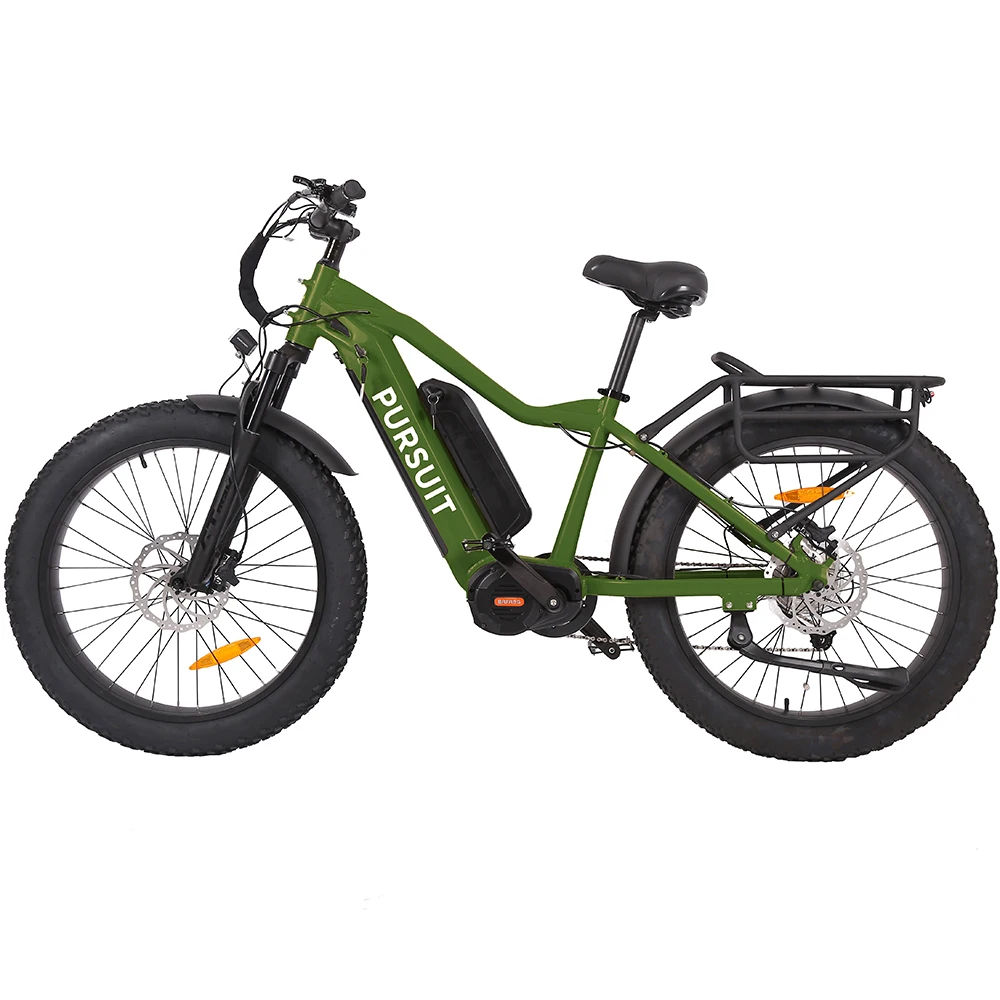High speed dual battery ebike 48v 1000w customized 32ah mountain electric balance bike 8FUN g510 mid motor electro bike
