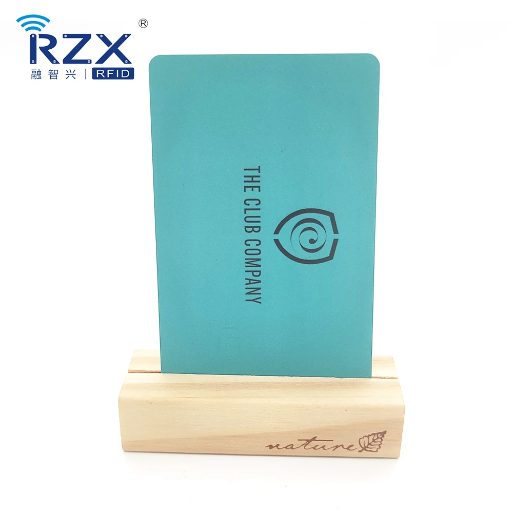 RZX PVC Magnetic Stripe Card glossy Plastic Card HICO 2750oe Magnetic Stripe PVC Cards