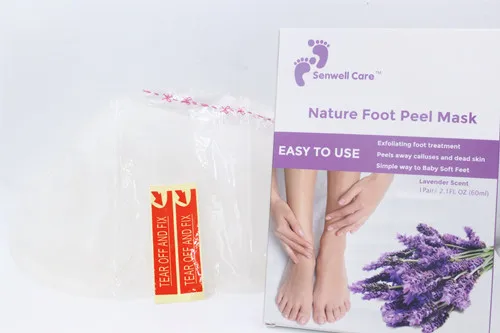 Lavender Foot Mask Smooth Feet Care Masking Moisturizing Sheet Korean Foot Peel Peal Mask Sock