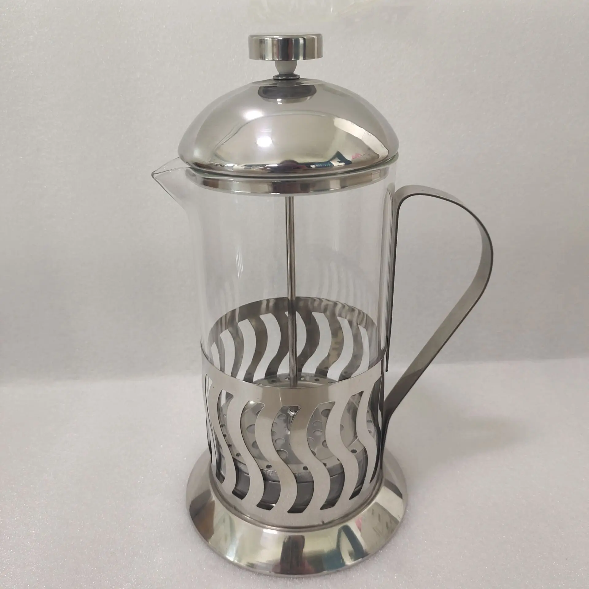 Portable Stainless Steel Palm Restaurant Coffee French Press