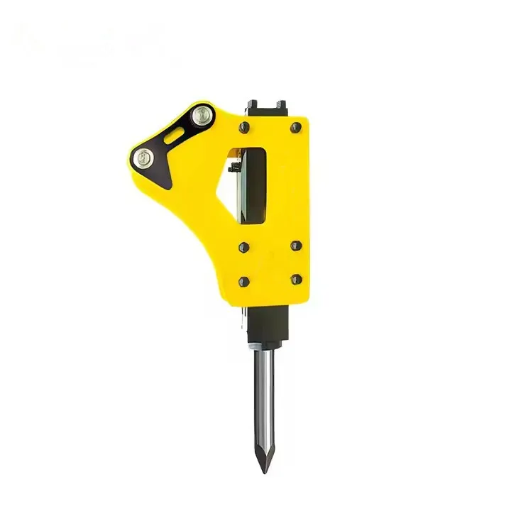 Backhoe Demolition Hydraulic Side Top Quality Stone Breaking Breaker Rock Concrete Cement Breaking Stone Impact Jack Hammer