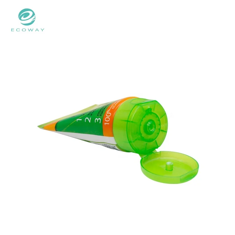 PBL Material Body Cream Cosmetic Lotion Flip Top Cap Tube Laminated Packaging Container