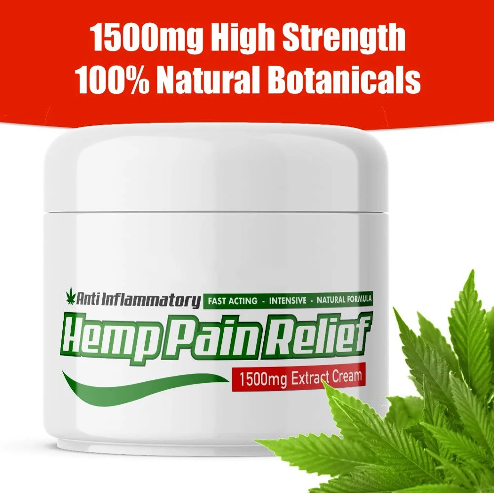  Фирменный 100% натуральный органический крем-гель конопли CBD для облегчения