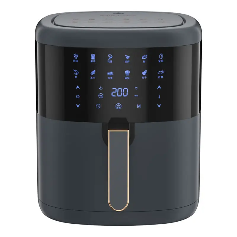 hot sale wholesale kitchen household Air Deep Fryers home healthy large capacity 6l electric air fryer without Oil