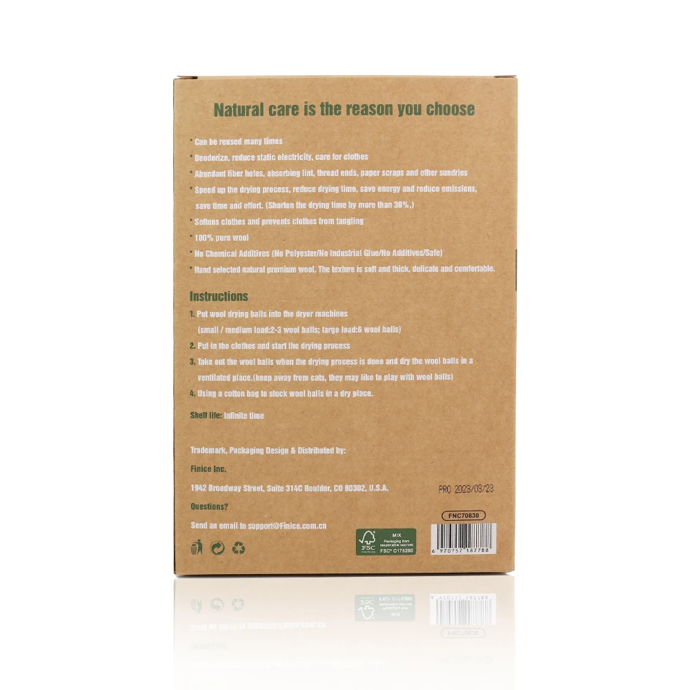 New Zealand Dryer Wool Felt Balls Organic Natural Fabric Softener Reusable XL 100% Handmade Wool Dryer Balls