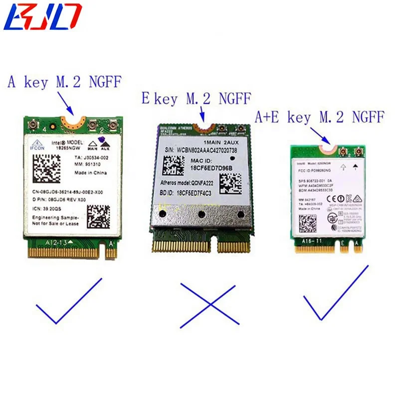 M.2 Вай-Фай адаптер ключ + E 2230 М. 2 Wi-Fi беспроводной конвертер Riser карты для 2013-2017 Macbook Air карта