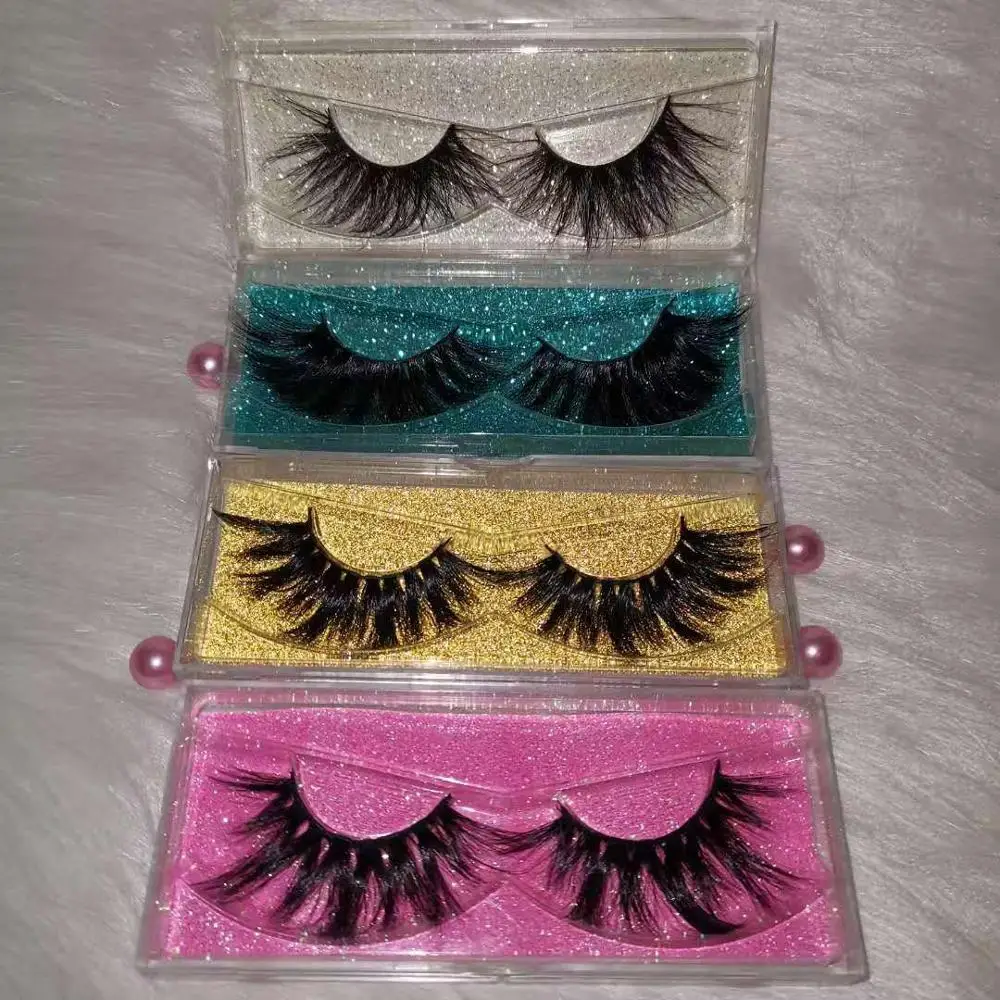 Бесплатный образец 25 мм Lashes3d оптовый поставщик сибирские драматические норковые ресницы с индивидуальной коробкой для ресниц частная этикетка