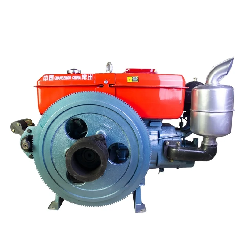  Высококачественный четырехтактный мощный одноцилиндровый 20HP 22HP дизельный двигатель ZS1115 прямой