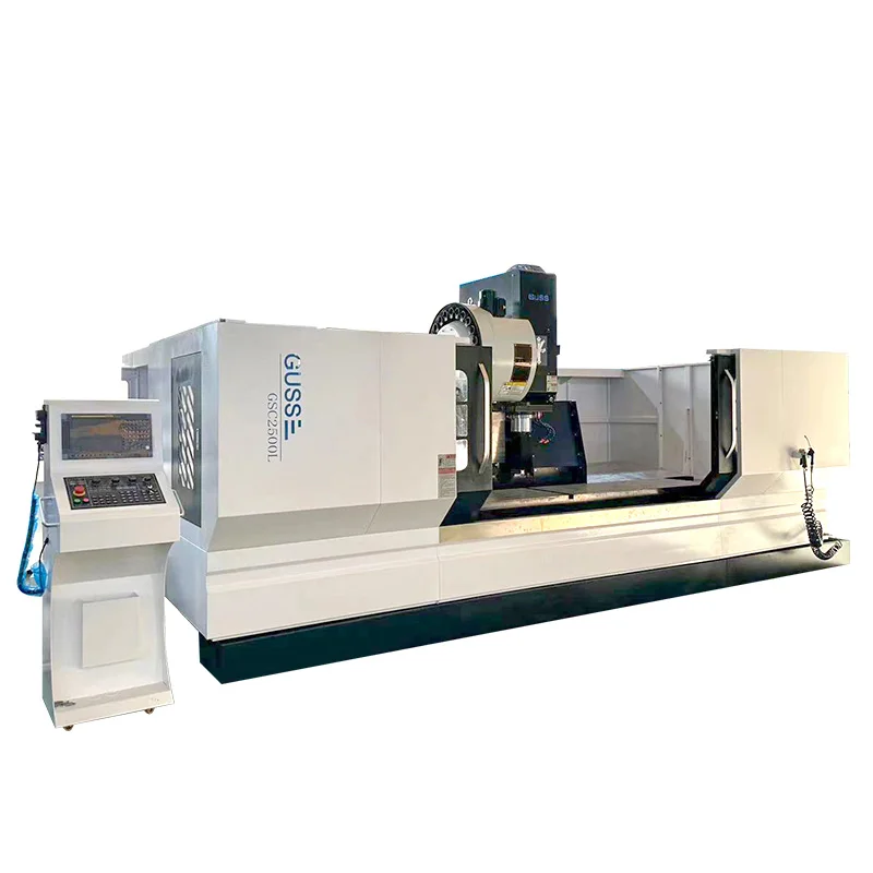 Precision NC-2500L CNC Vertical Machining Center Heavy-Duty BT40 Spindle Taper Metal Processing