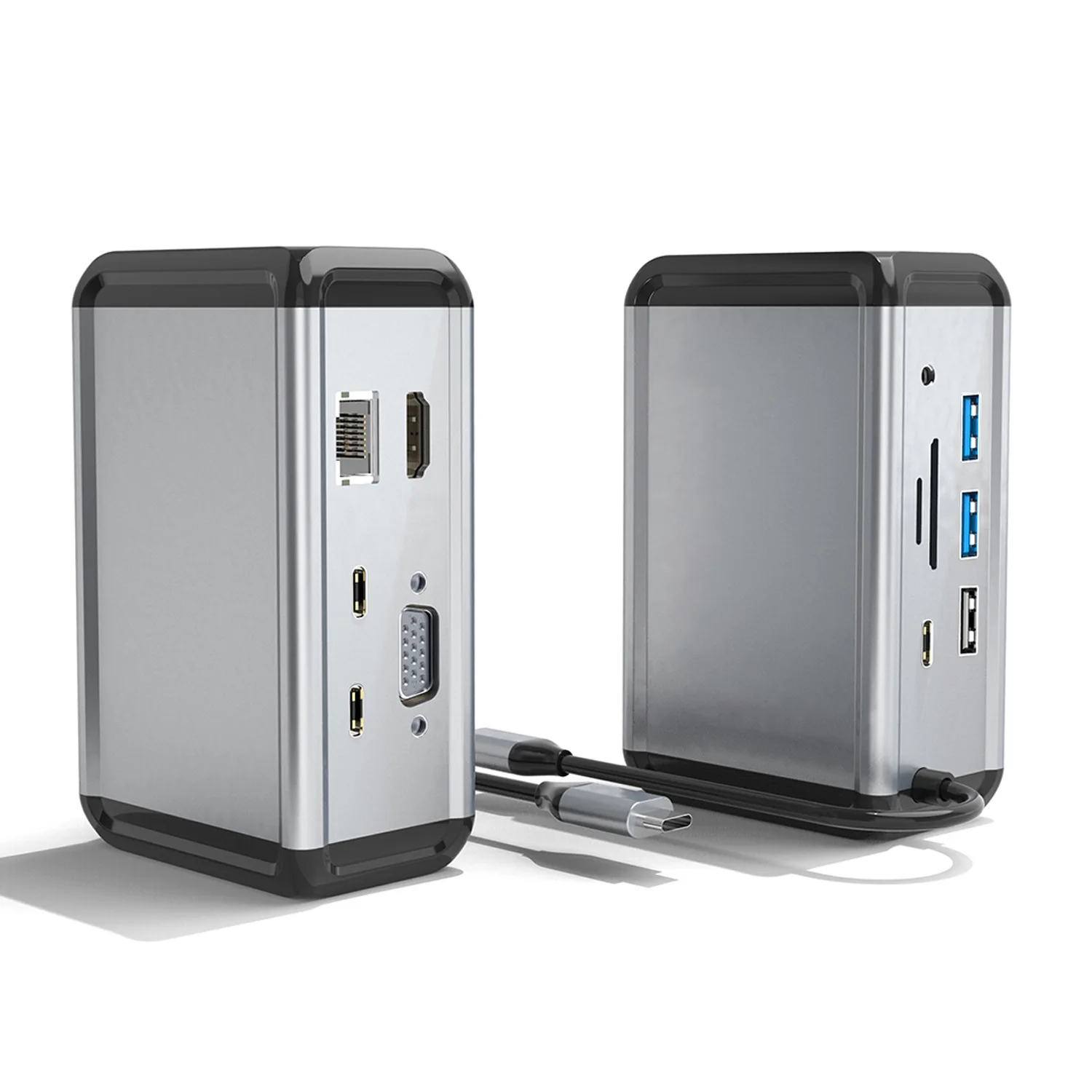 Usb Multi Hub Multi-function Type-c Enabled Devices Usb C 12 in 1 type c hub Upright ethernet pd hdtv for macbook pro