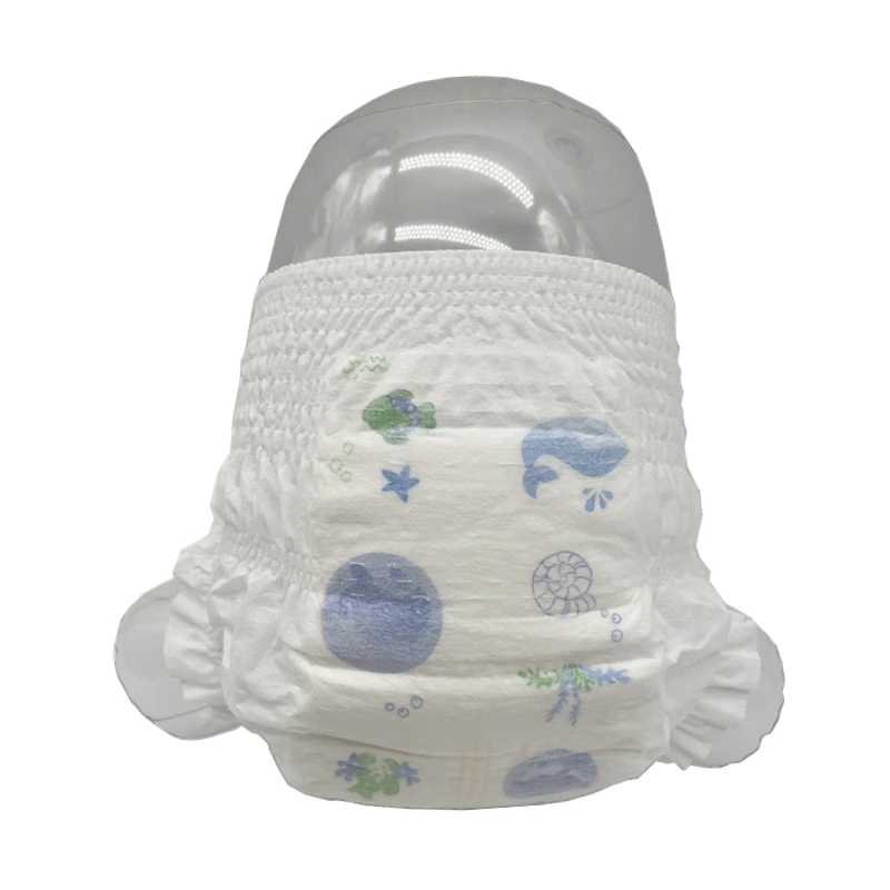 Wholesale SAP Super Absorbing Disposable Nappies Baby Pants Baby Diapers with High Performance