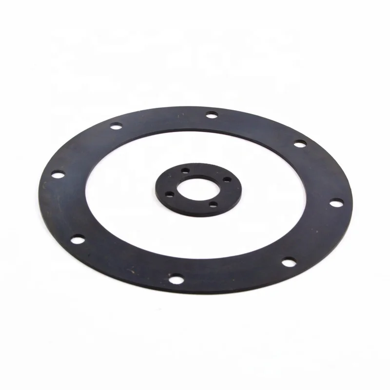 Резиновый EPDM/SBR/NBR/FKM/силиконовый черный с плоской