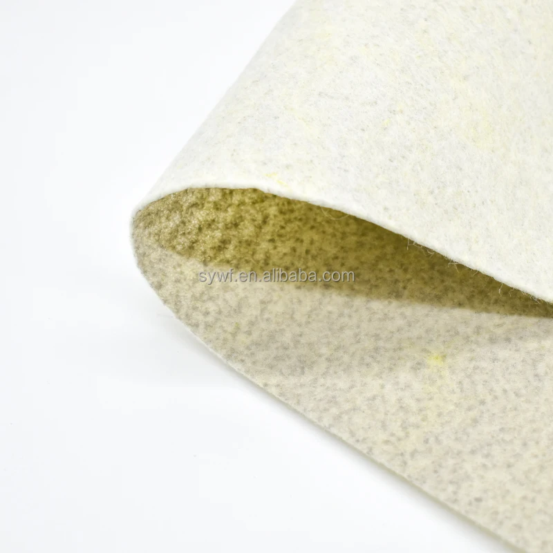 China needle punch nonwoven fabric roll flame retardent polyester nonwoven