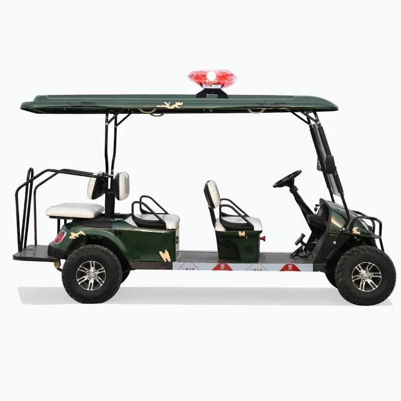 Cheap Chinese 6 Person Electric Golf 60v Intelligent Controller Cart Golf Cart Wholesale  Electric sightsee car  patrol car