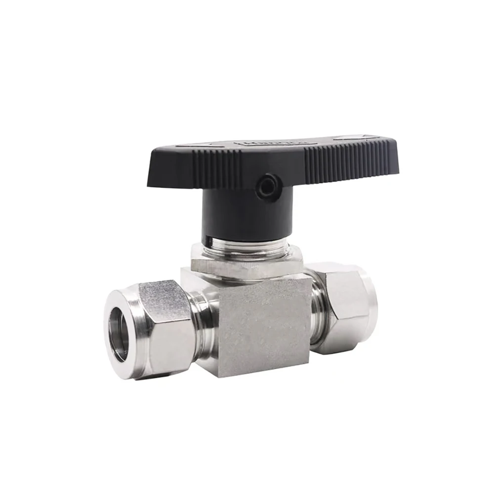 Шаровой клапан высокого давления 3000 psi SS304 SS316 1/4 '1/2' шаровой сжатия