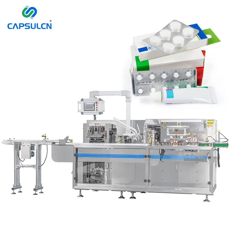High Speed Carton Machine Fully Automatic Cartoning Carton Box Packing Machine With Coding Function