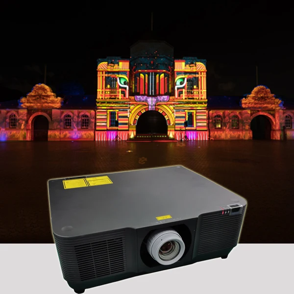 laser 3D 13000 lumens 5 years laser 3D DLP ready active laser projector
