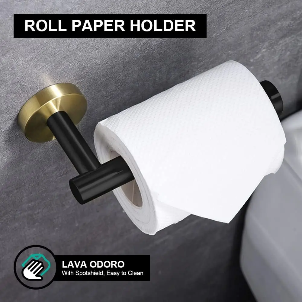 Hotel Apartment Project Wall Hanging Bathroom Toilet Accessories Set