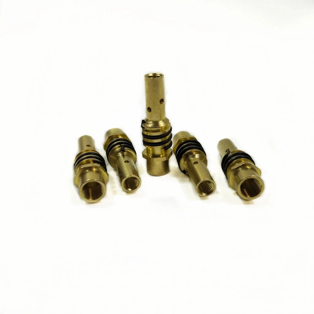Держатель газовой насадки 15AK с пружиной сопла для сварочной горелки MIG/MAG держатель контактного наконечника сварочного пистолета