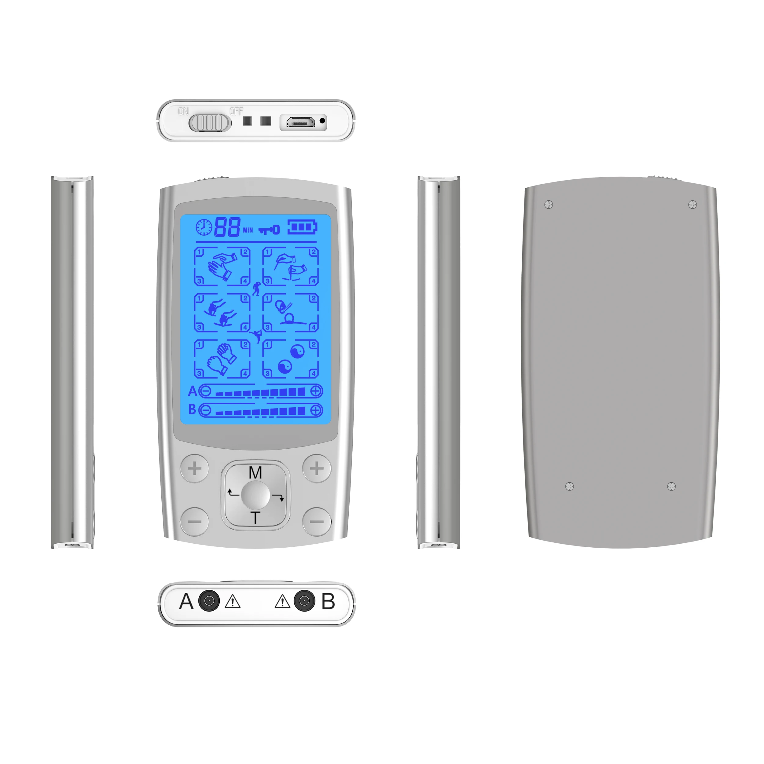 ems and tens machine home therapy mini tens unit tens unit belt electrodes