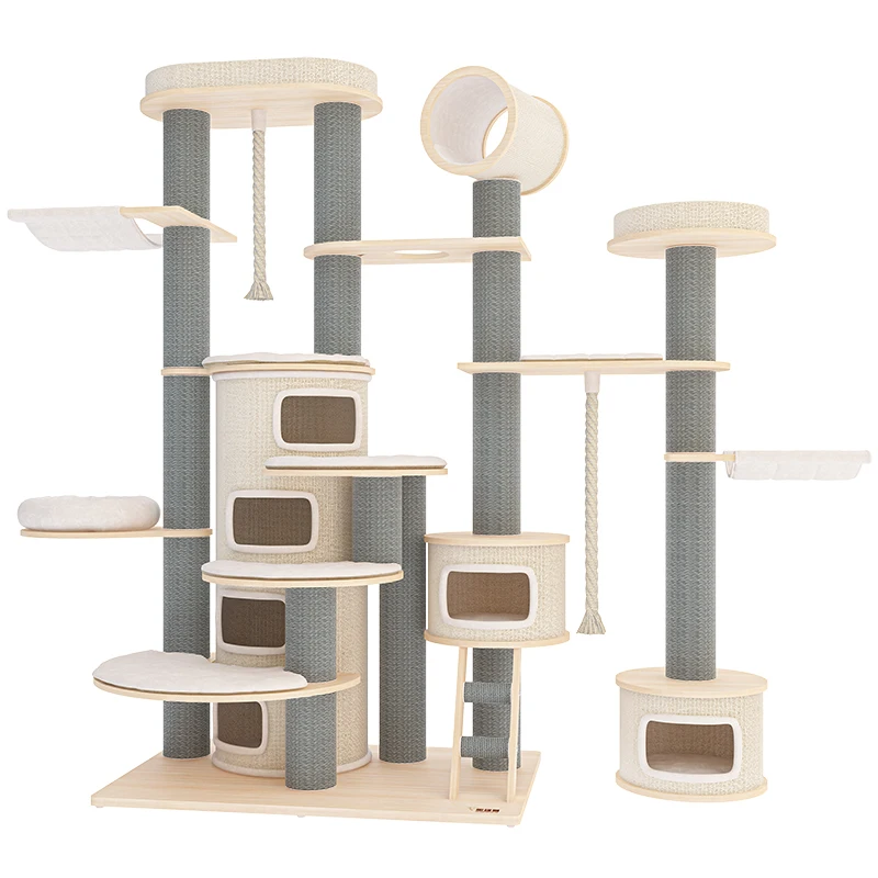 Supply Quality Wholesale Fashion Design cat trees for large cats