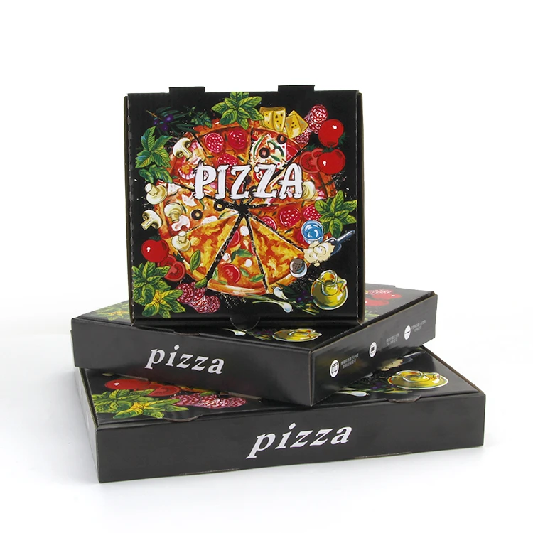 Коробка для пиццы из гофрированного картона 26x26 см