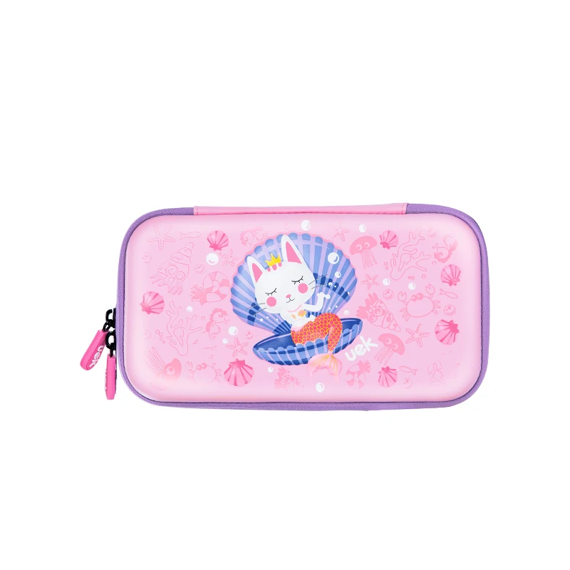 UEK Unicorn 3D Stationery Case kawaii stationery School Pencil Box Cartoon Pen Box