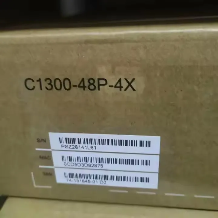 Cisco Switch C1300-48P-4X C1300 series 48 port gigabit Ethernet PoE Switch C1300-48P-4X