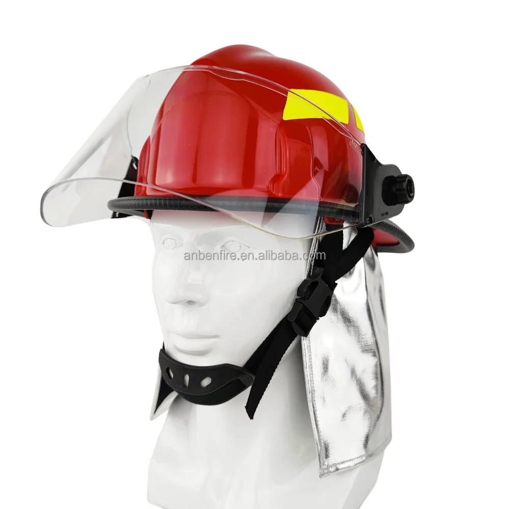 ANBEN FIRE Flame Retardant anti Smashing Fire Fighting Protective Firefighter Safety Helmet for Firemen