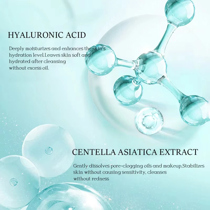 OEM Source Factory 300ML Moisturizing Cleansing Oil Free Clean Blue Sensitive Micellar Water Makeup Remover For Hand Oily Skin