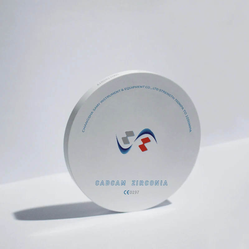 China Manufacturer High Translucency Dental Zirconia Blank Disc for CAD CAM Dental Milling Machine Good Price Zirconia Block