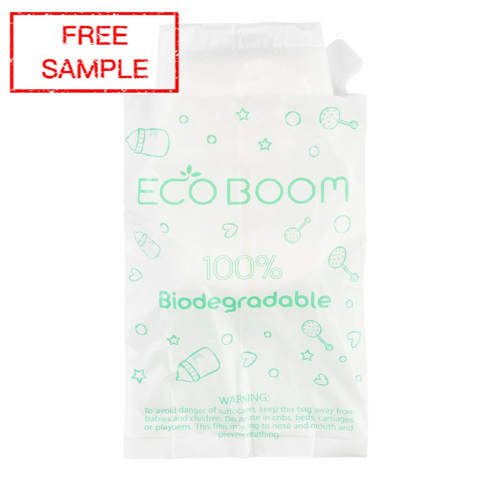 ECO BOOM organic compostable eco ecological factory manufacturer biodegradable diaper bag