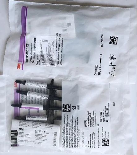 Светоотверждаемый стоматологический ортодонтический клейкий композит/3 M unitek transbond для кронштейна