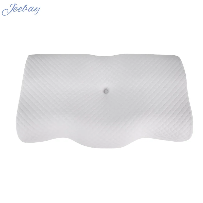 Customized Bed Sleep Contour Butterfly Shaped Side Sleeper Anti Snore Cervical Orthopedic Memory Foam Pillow for Adult Sleeping