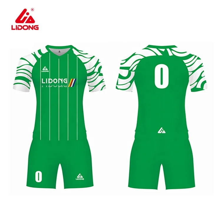 Fashion Soccer Team Wear Jersey Custom Football Kits Uniforme Soccer For Football Club