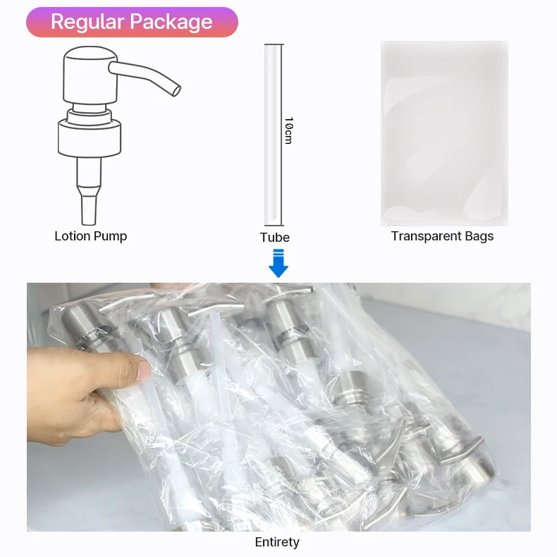 Metal Manufacturer Lotion Pump Bottle 300ml 304 Stainless Steel Pump Hand Soap Dispenser With Wholesale Price