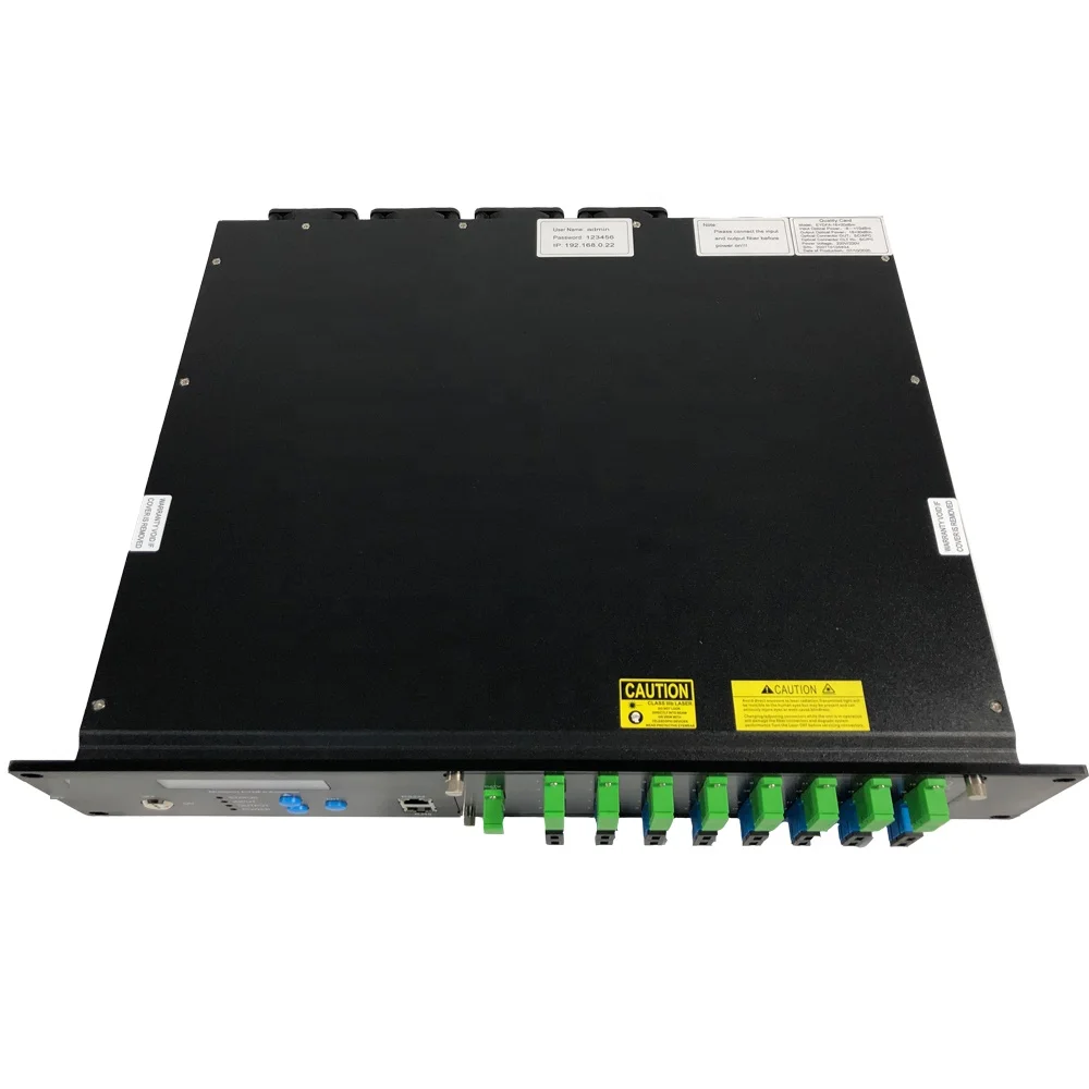 HFC 1550nm Оптический Усилитель Открытый CATV WDM EDFA 16 32