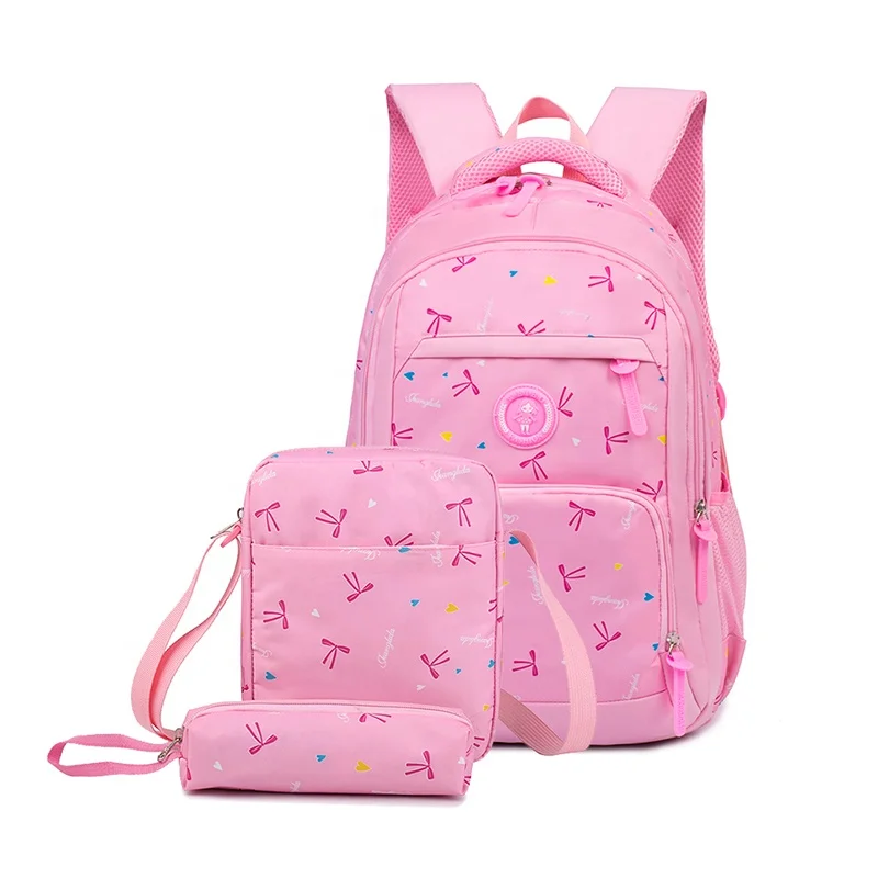 Новогодняя распродажа, Китай, оптовая продажа, набор школьных сумок, низкая цена, 3 в 1, детский рюкзак