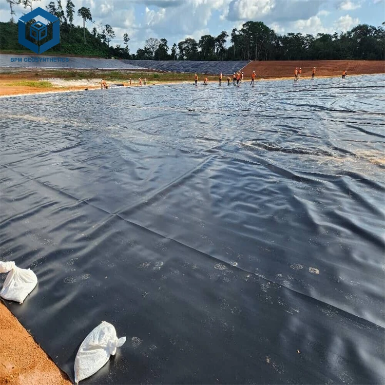 HDPE Liner Sheet 1.5mm Plastic Membrane Sheeting for Mining Project in Philippines