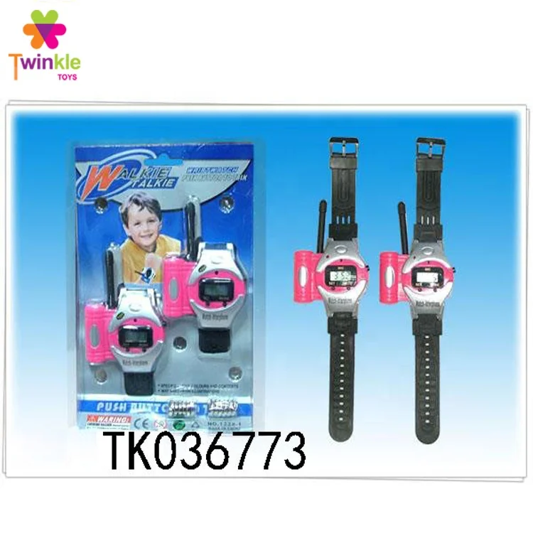 Hot selling super tie rod watch walkie talkies toys for kids