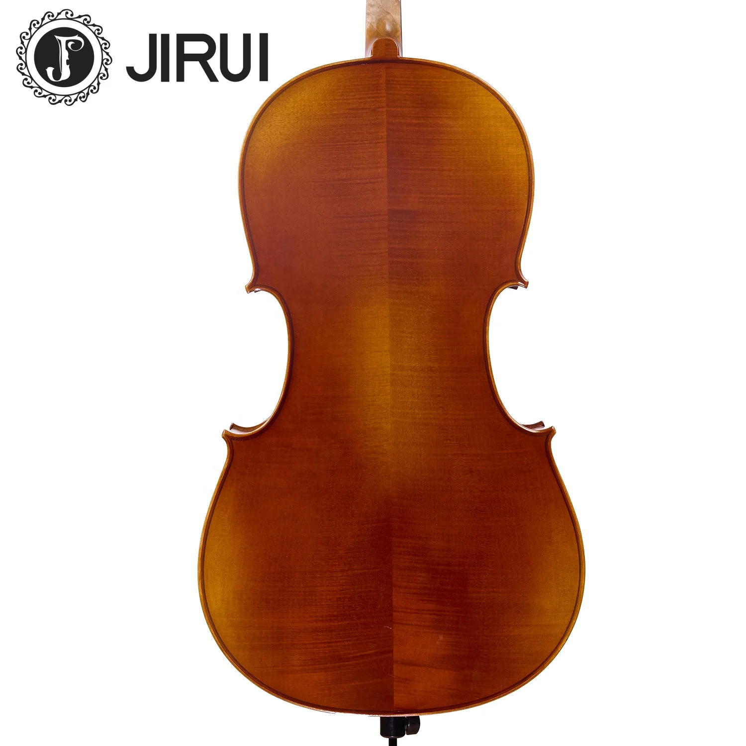 Top sale High quality Cello Handmade Brazil Wood Cello Nice flamed maple Advanced European 1/8 cello 4/4 grade B Standard Golden